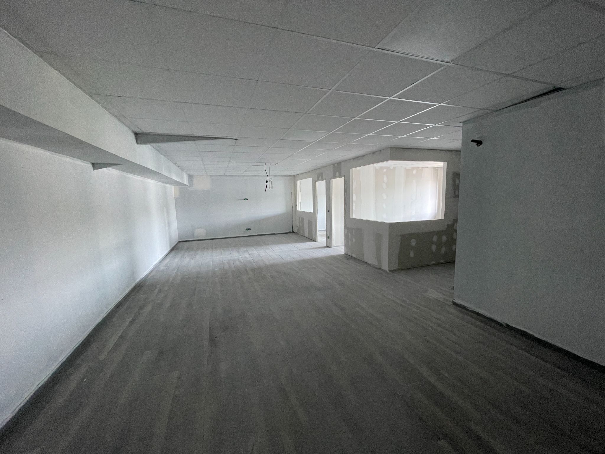 Le Haillan : plateau intérieur en cours d’aménagement